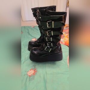 Gothic boots for men or women.